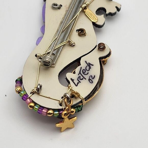 Rare Vintage LizTech Merlion Brooch - Picture 5 of 6